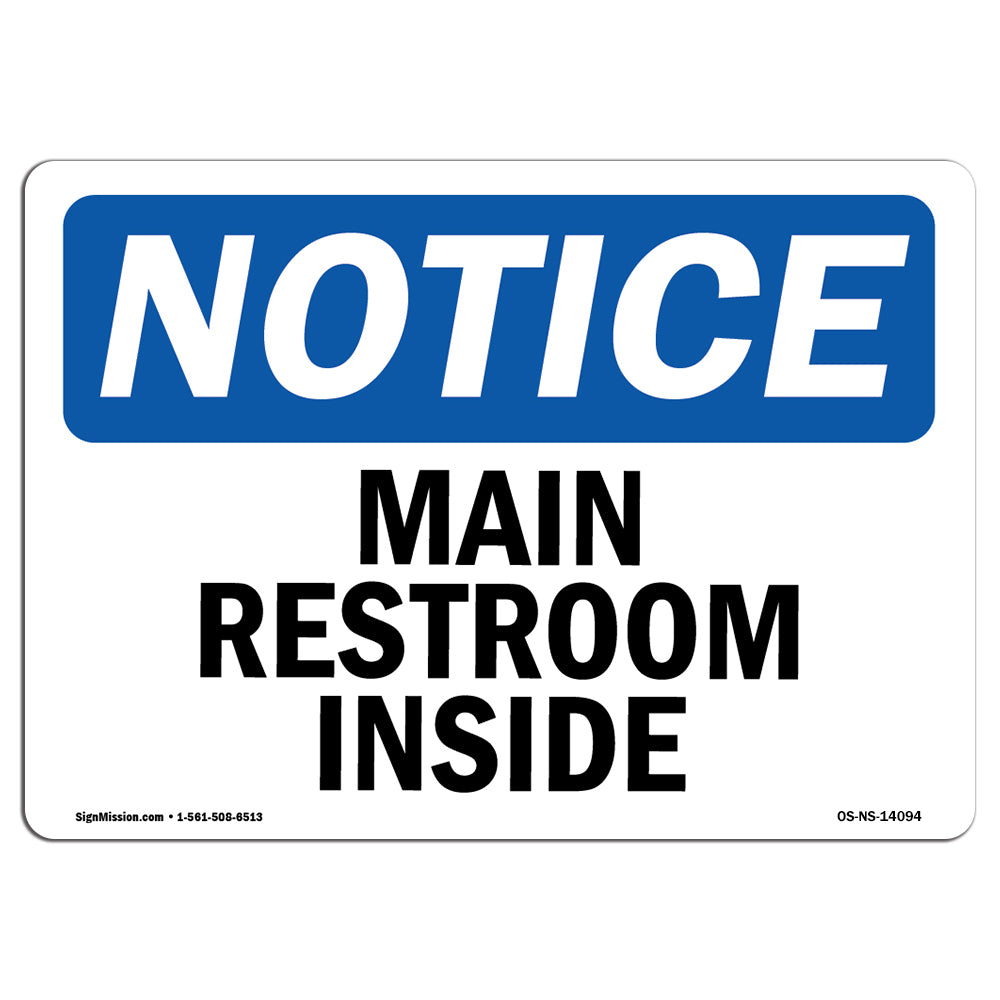 Main Restrooms Inside