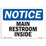 Main Restrooms Inside