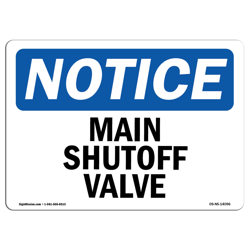 Main Shutoff Valve