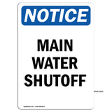 Main Water Shutoff
