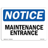 Maintenance Entrance