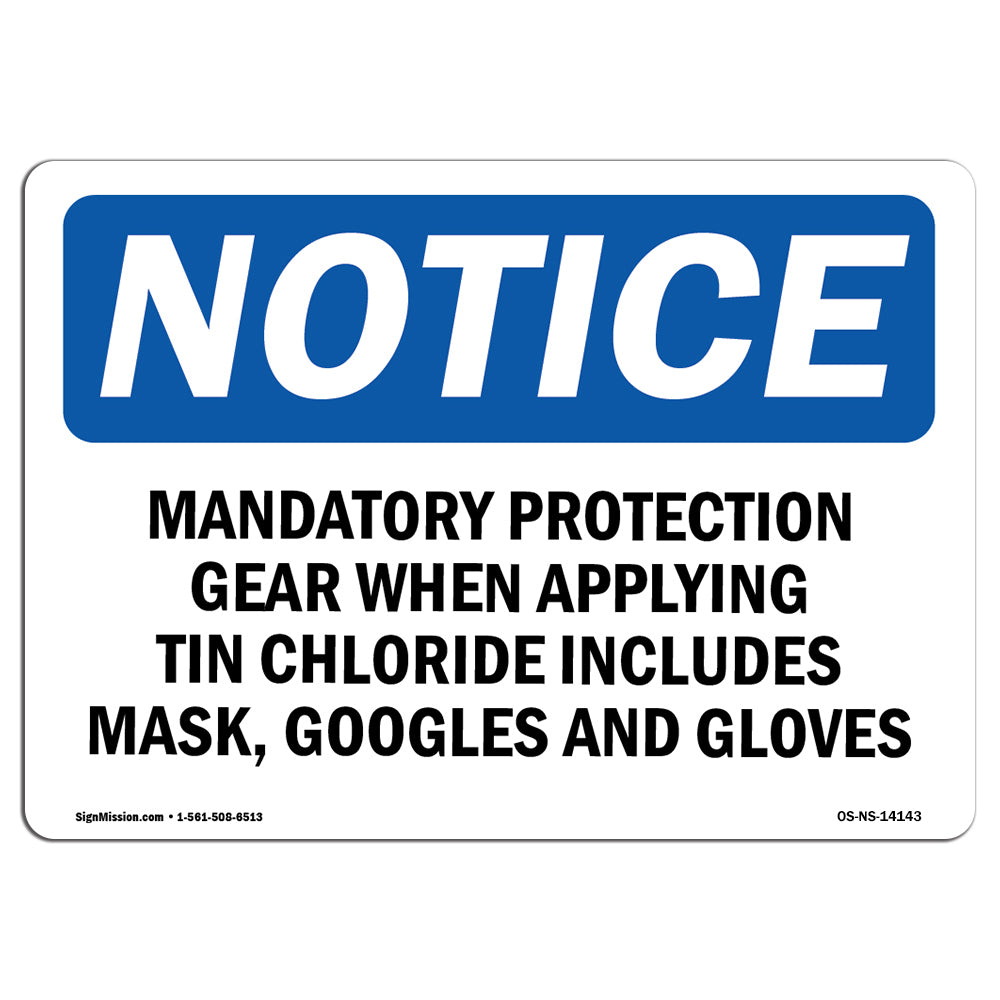 Mandatory Protection Gear When Applying
