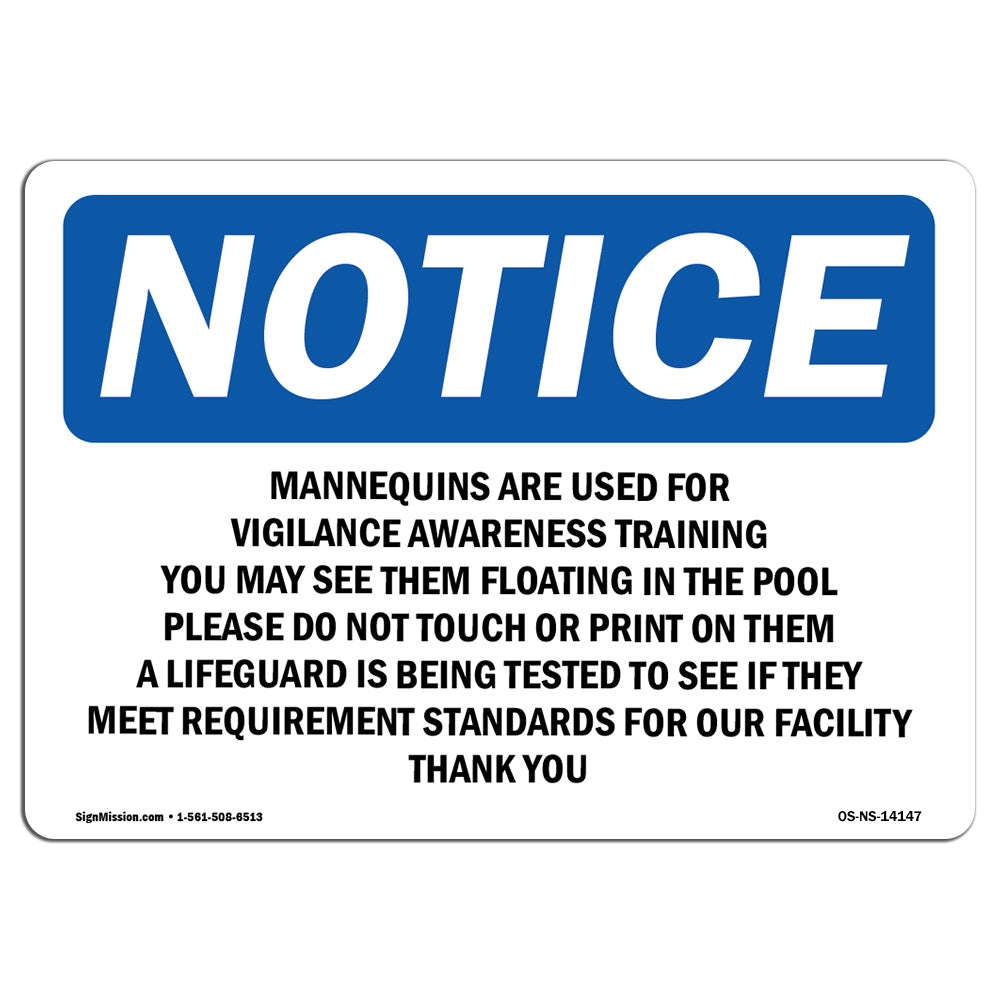 Mannequins Are Used For Vigilance Awareness