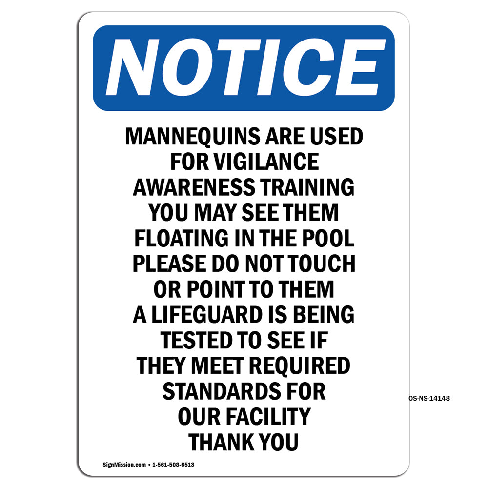 Mannequins Are Used For Vigilance Awareness