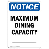 Maximum Dining Capacity ____