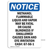 Methanol Flammable Liquid And