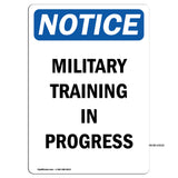 Military Training In Progress