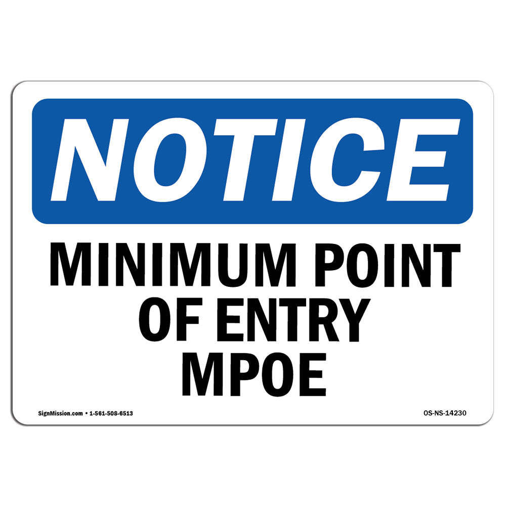 Minimum Point Of Entry Mpoe