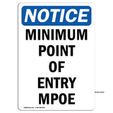 Minimum Point Of Entry Mpoe
