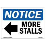 More Stalls [Left Arrow]