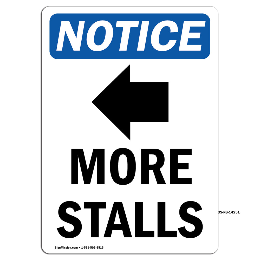 More Stalls [Left Arrow]