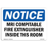 Mri Compatible Fire Extinguisher Inside Mri Room