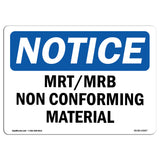 Mrt Mrb Nonconforming Material