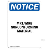 Mrt Mrb Nonconforming Material