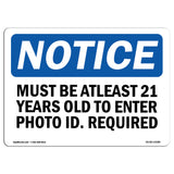 Must Be At Least 21 Years Old