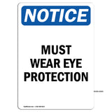 Must Wear Eye Protection