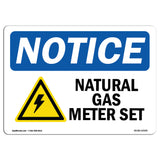 Natural Gas Meter Set