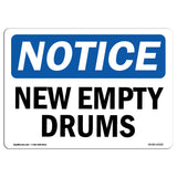New Empty Drums