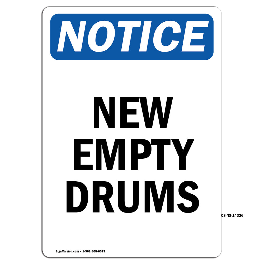 New Empty Drums