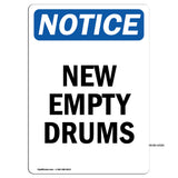 New Empty Drums