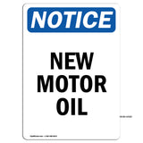 New Motor Oil