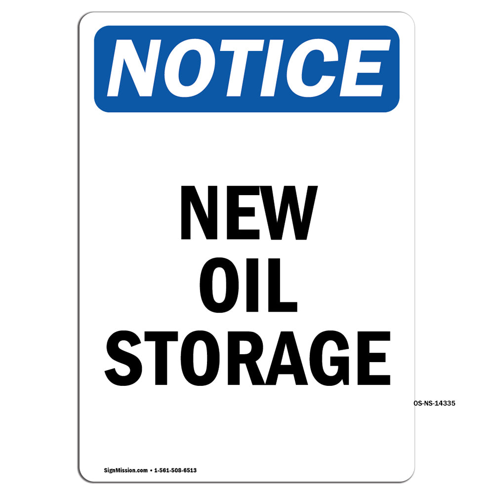 New Oil Storage