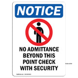 No Admittance Beyond
