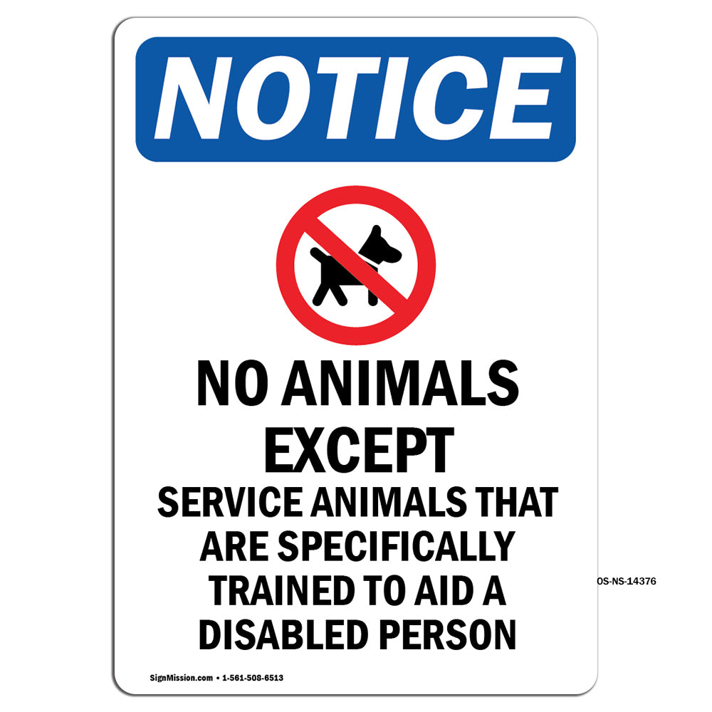 No Animals Except