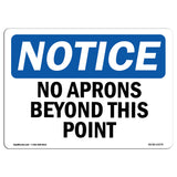 No Aprons Beyond This Point