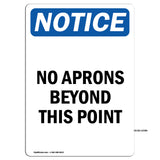 No Aprons Beyond This Point