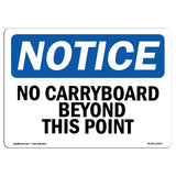 No Cardboard Beyond This Point