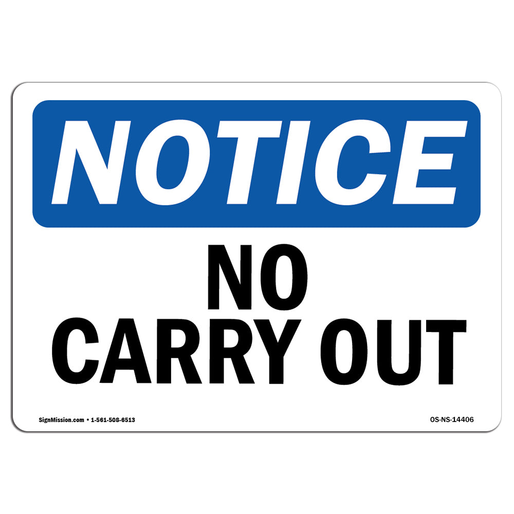 No Carry Out
