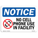 No Cell Phone Use In Facility