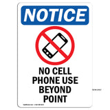 No Cell Phone Use Beyond This Point