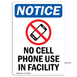 No Cell Phone Use In Facility
