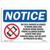 No Cell Phones Allowed In Work