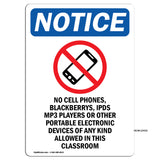 No Cell Phones, Blackberrys