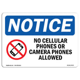 No Cellular Phones Or Camera