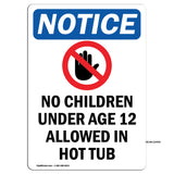 No Children Under Age 12 Allowed