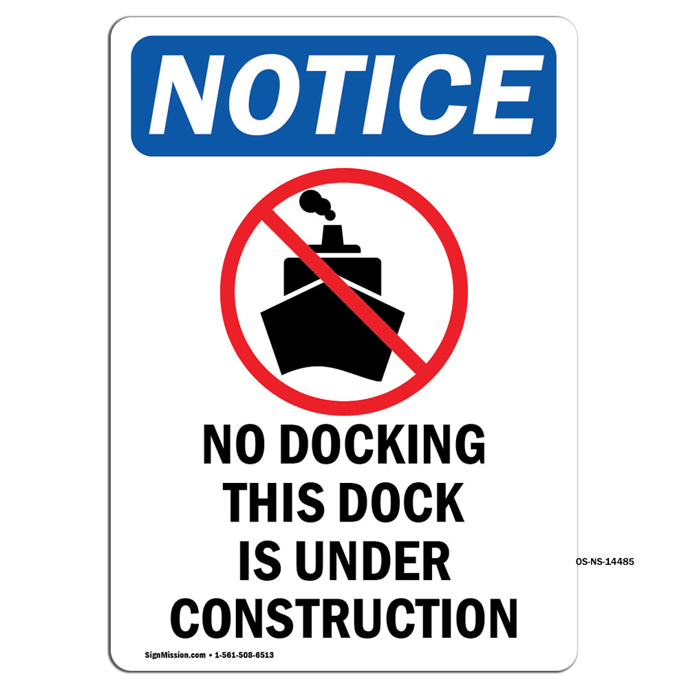 No Docking This Dock Is Under