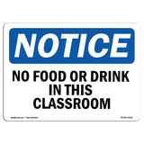 No Food Or Drink In This Classroom