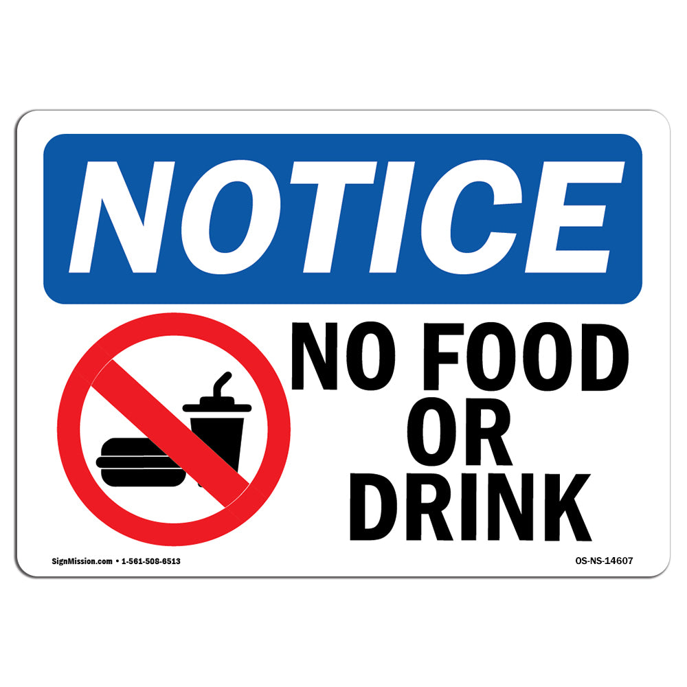 No Food Or Drink