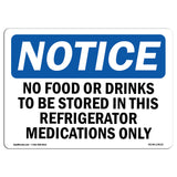 No Food Or Drinks To Be Stored In This Refrigerator