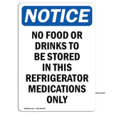 No Food Or Drinks To Be Stored In This Refrigerator