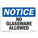 No Glassware Allowed