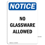 No Glassware Allowed