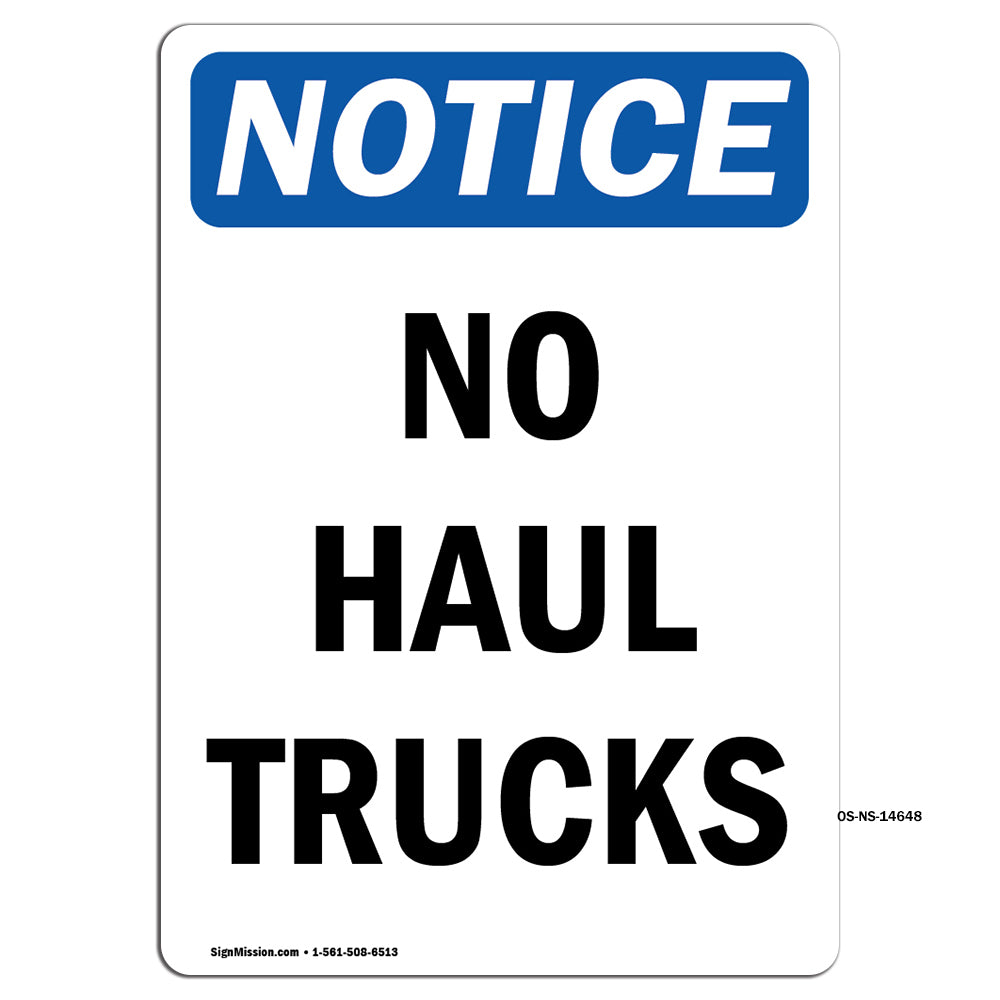 No Haul Trucks