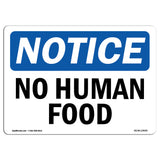 No Human Food