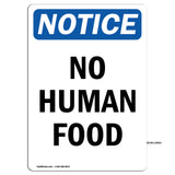 No Human Food