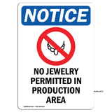 No Jewelry Permitted In Production